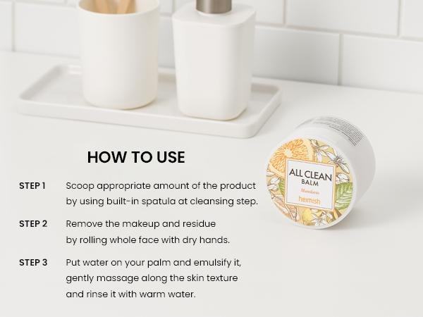 HEIMISH All Clean Balm Mandarin 4.05 fl. oz.(120ml) detail 6