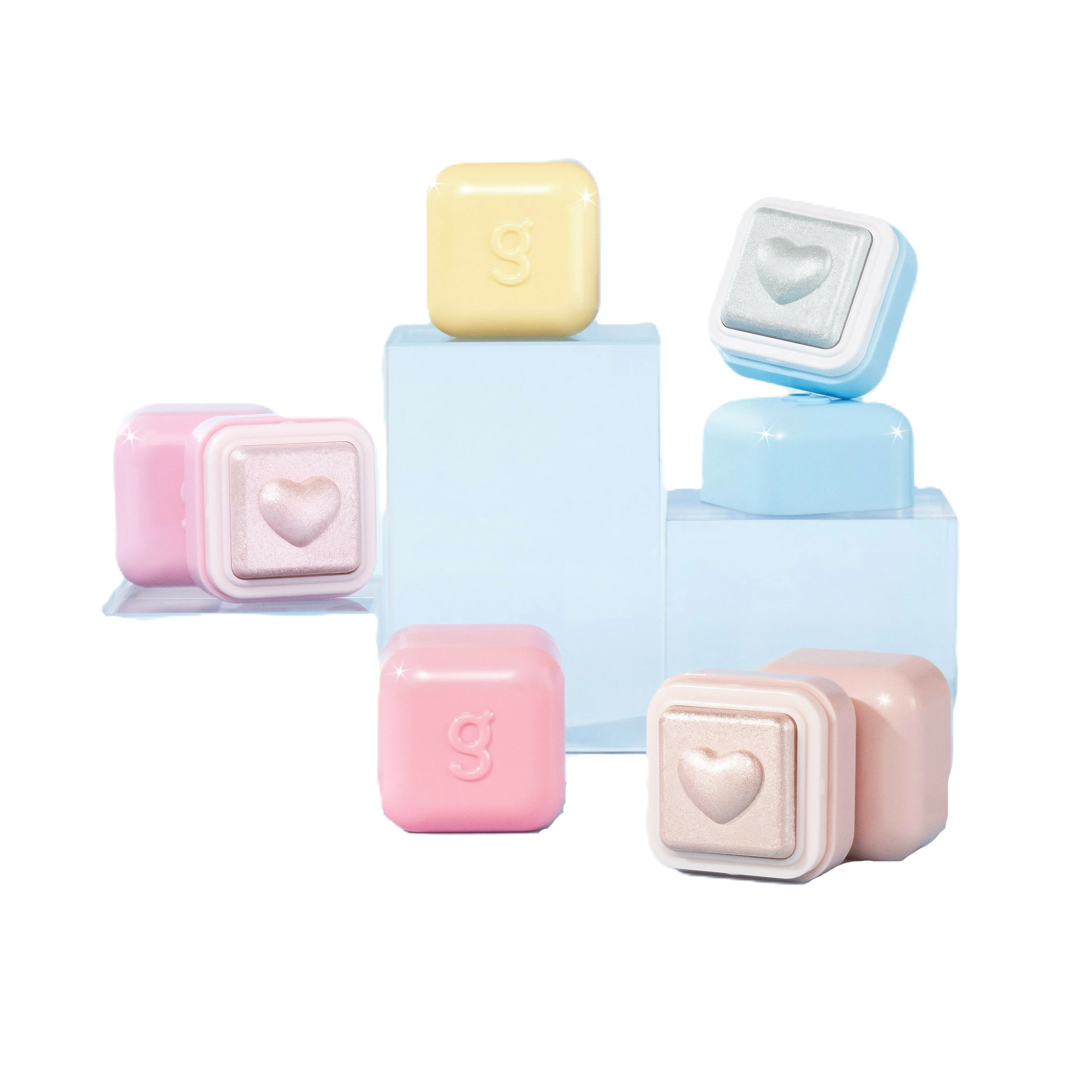 [5colors] COLORGRAM Milk Bling Heartlighter 0.07 oz.(2g)