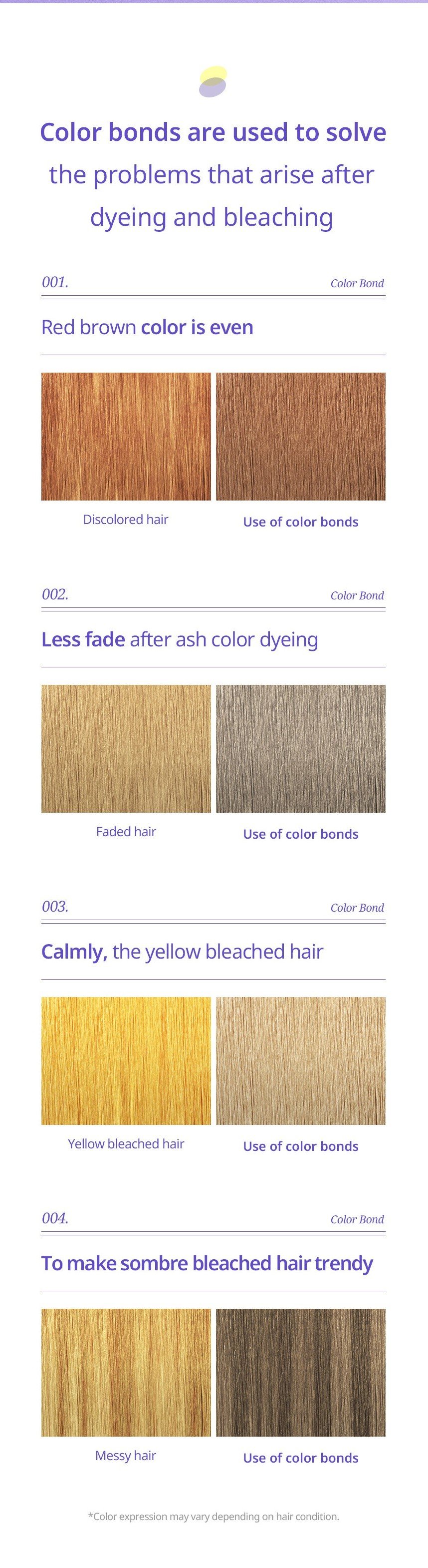 Hairplus Color Bond Shampoo 10.1 fl. oz.(300ml) detail 10