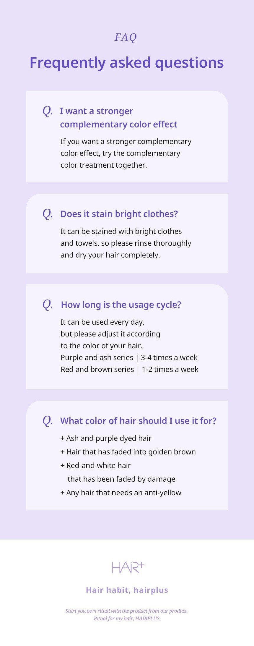 Hairplus Color Bond Shampoo 10.1 fl. oz.(300ml) detail 15