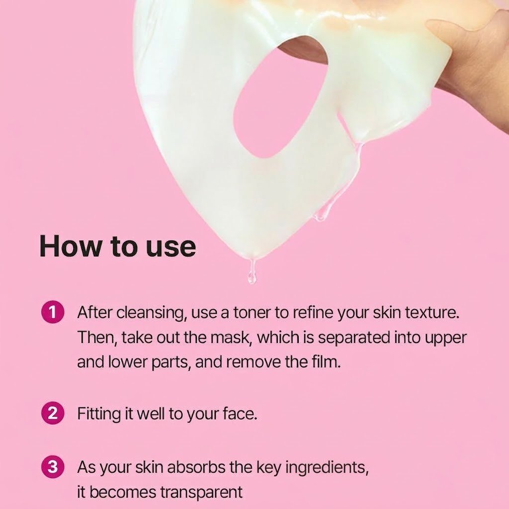 CKD Retino Collagen Small Molecule 300 Pore & Elasticity Mask 5ea 1.09 oz.(31g) detail 4