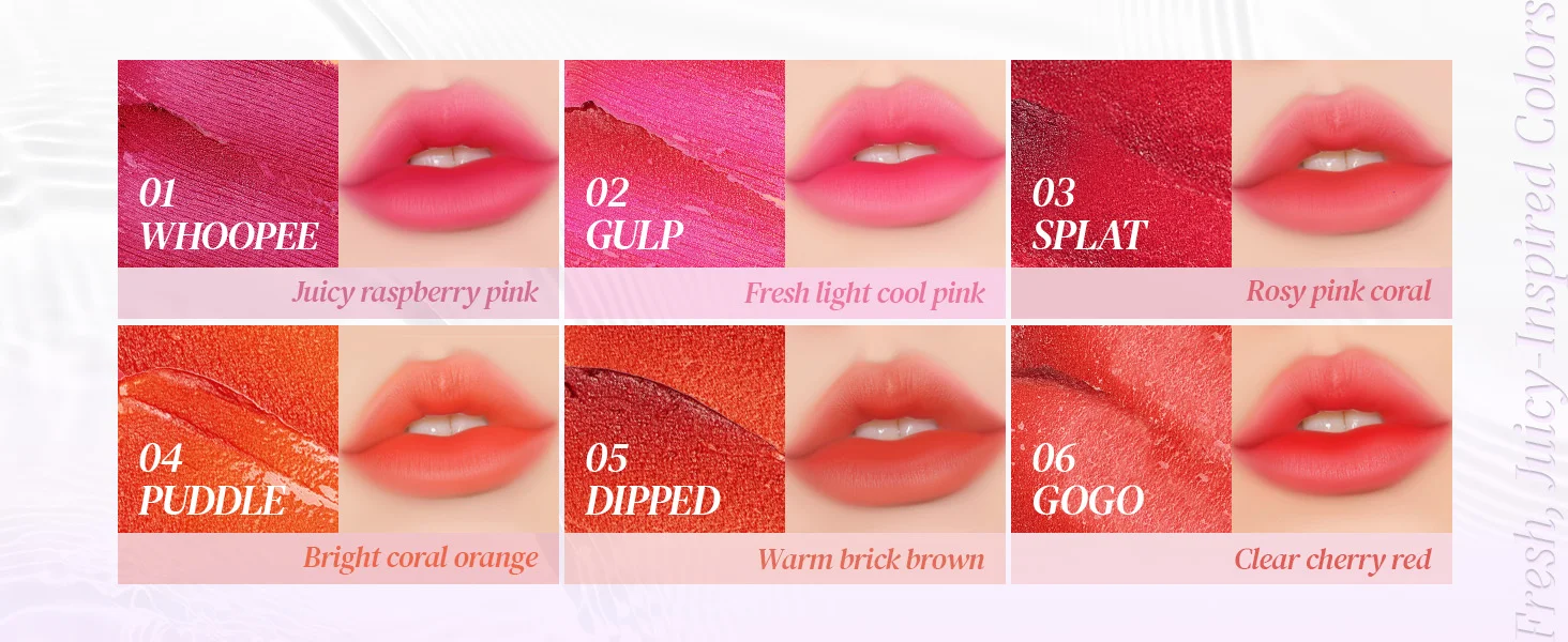 [6colors] Holika Holika Water Vibe Tint 0.08 oz.(2.5g) detail 3