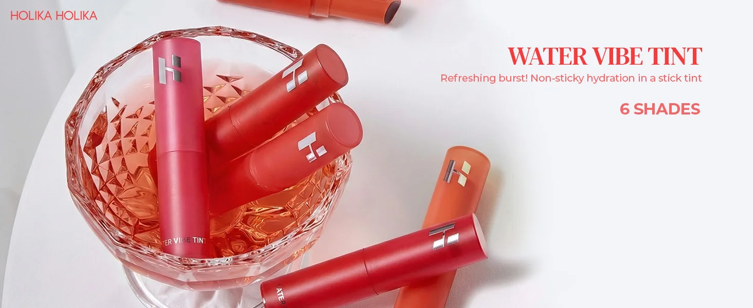 [6colors] Holika Holika Water Vibe Tint 0.08 oz.(2.5g) detail 1