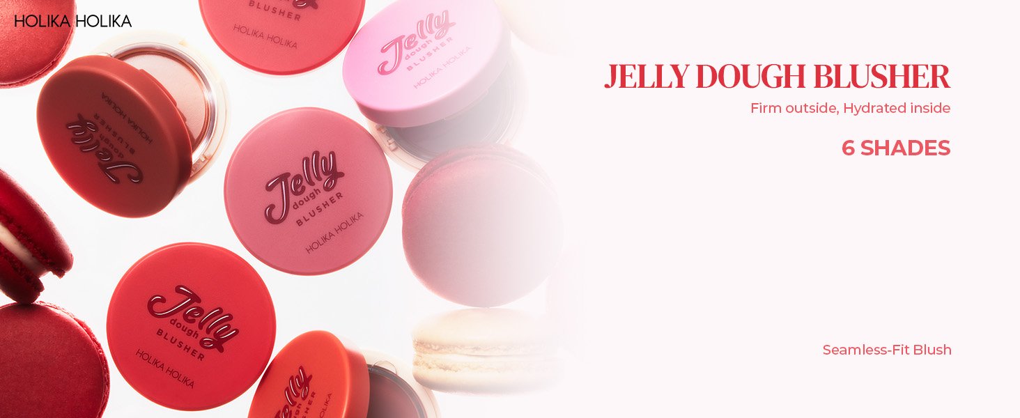 [6colors] Holika Holika Jelly Dough Blusher 0.14 oz.(4.2g) detail 1