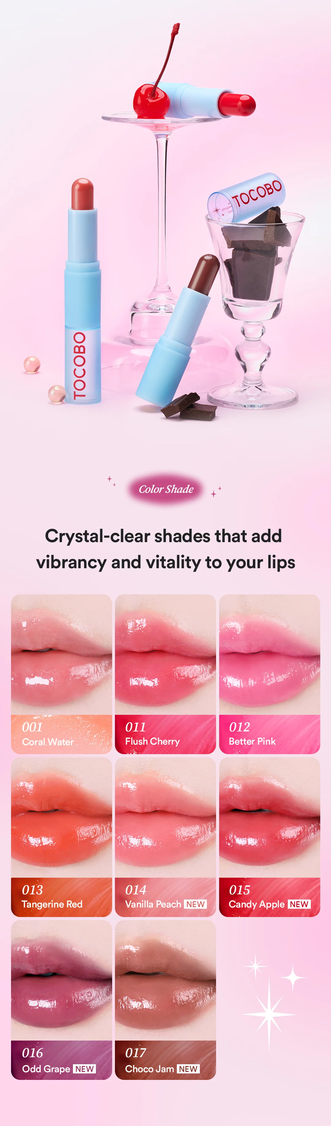 [3colors] TOCOBO Glass Tinted Lip Balm 0.12 oz.(3.5g) detail 2