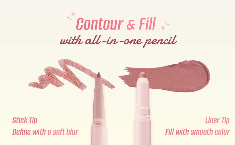 [6colors] COLORGRAM All In One Over-lip Maker 0.024 oz.(0.7g) detail 2