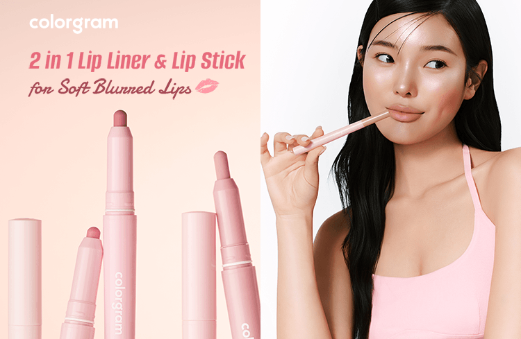 [6colors] COLORGRAM All In One Over-lip Maker 0.024 oz.(0.7g) detail 1