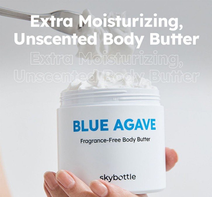 SKYBOTTLE Blue Agave Fragrance-free Body Butter 9.8 fl. oz.(290ml) detail 3