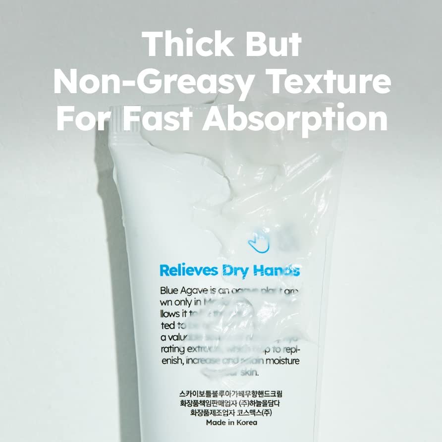 SKYBOTTLE Blue Agave Fragrance-free Hand Cream 1.7 fl. oz.(50ml) detail 2