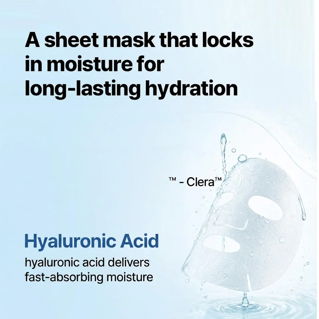 THE LAB by blanc doux Oligo Hyaluronic Acid Watery Skin Mask 10ea 0.88 oz.(25g) detail 2
