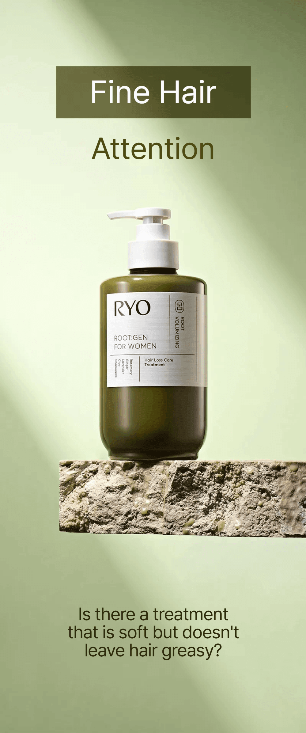 Ryo Root:gen Scalp Care Treatment 11.9 fl. oz.(353ml) detail 1