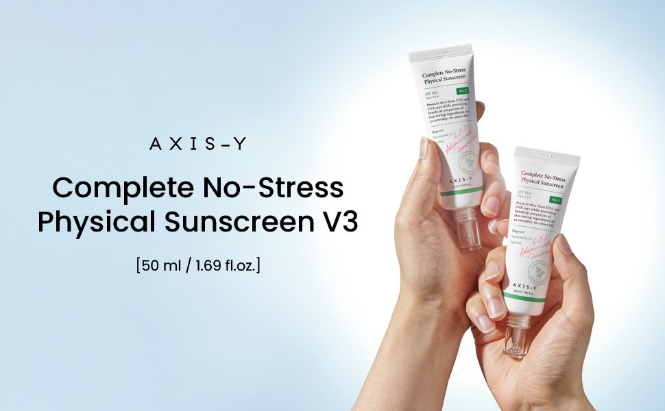 AXIS-Y Complete No-stress Physical Sunscreen Ver 3. 1.69 fl. oz.(50ml) detail 1