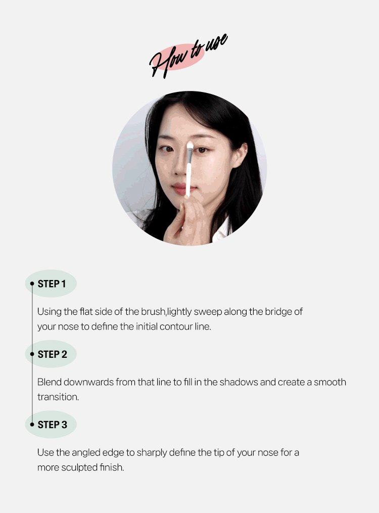 [2types] Fillimilli Shading Brush (1ea) detail 5
