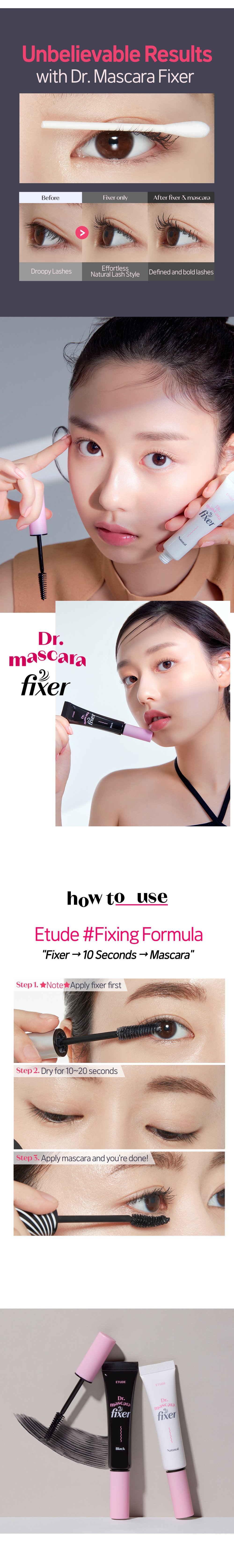 [2colors] ETUDE Dr. Mascara Fixer 0.21 oz.(6g) detail 4