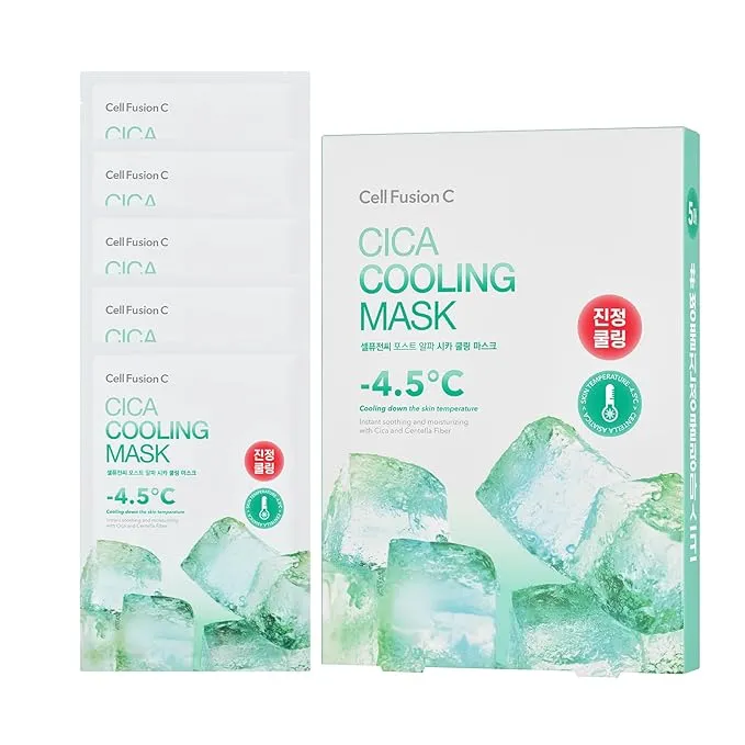 Cell Fusion C Post Α Cica Cooling Mask 0.95 oz.(27g) x 5ea
