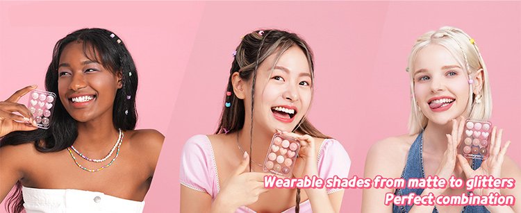 [4colors] COLORGRAM Pin Point Eyeshadow Palette detail 6