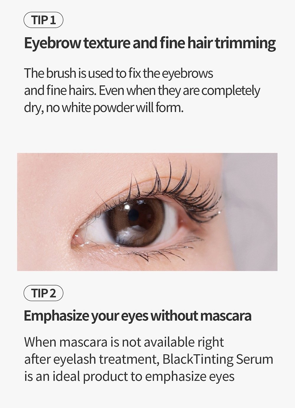 COSNORI Eyelash Tinting Serum 01 Deep Black 0.3 fl. oz.(9g) detail 8