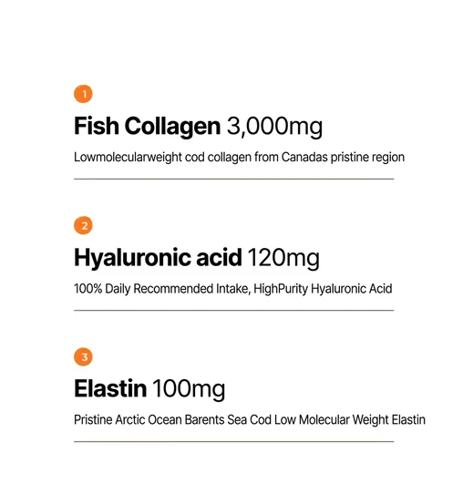 OWNIST Triple Collagen Orange 2-weeks Routine 9.88 oz.(280g) detail 4
