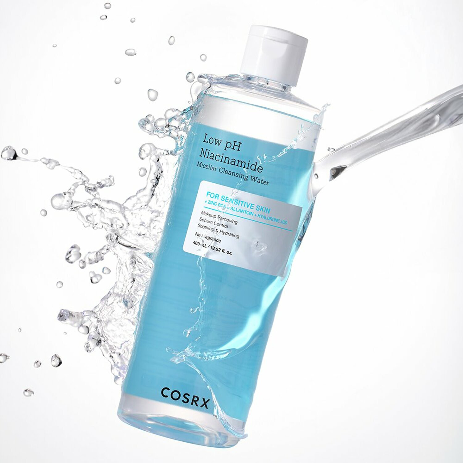 COSRX Low Ph Niacinamide Micellar Cleansing Water 13.52 fl. oz.(400ml) - Image 2 of 2