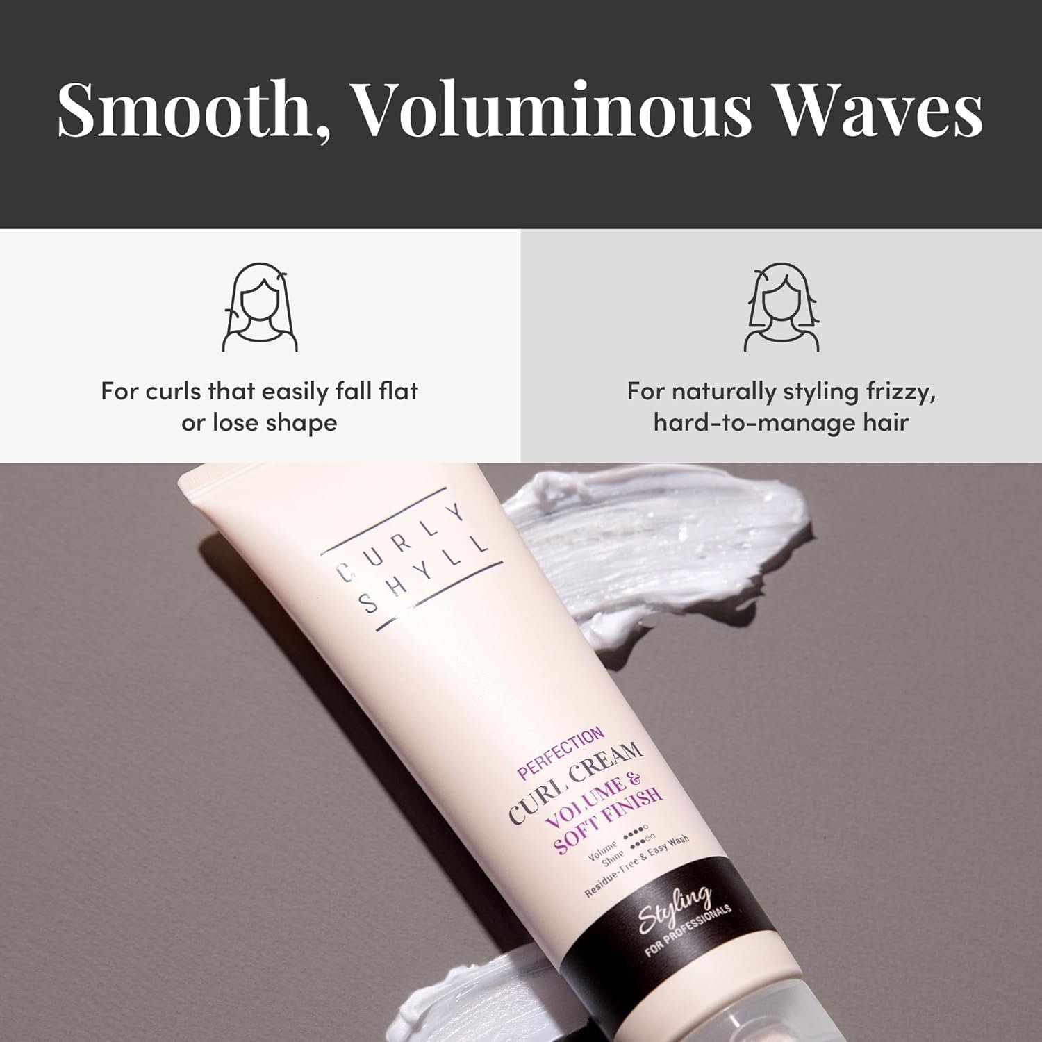 CURLYSHYLL Styling Perfection Curl Cream 5.07 fl. oz.(150ml) detail 2