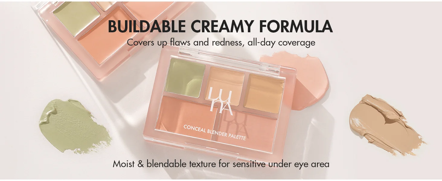 [2colors] LUNA Conceal Blender Palette 0.21 oz.(6g) detail 12