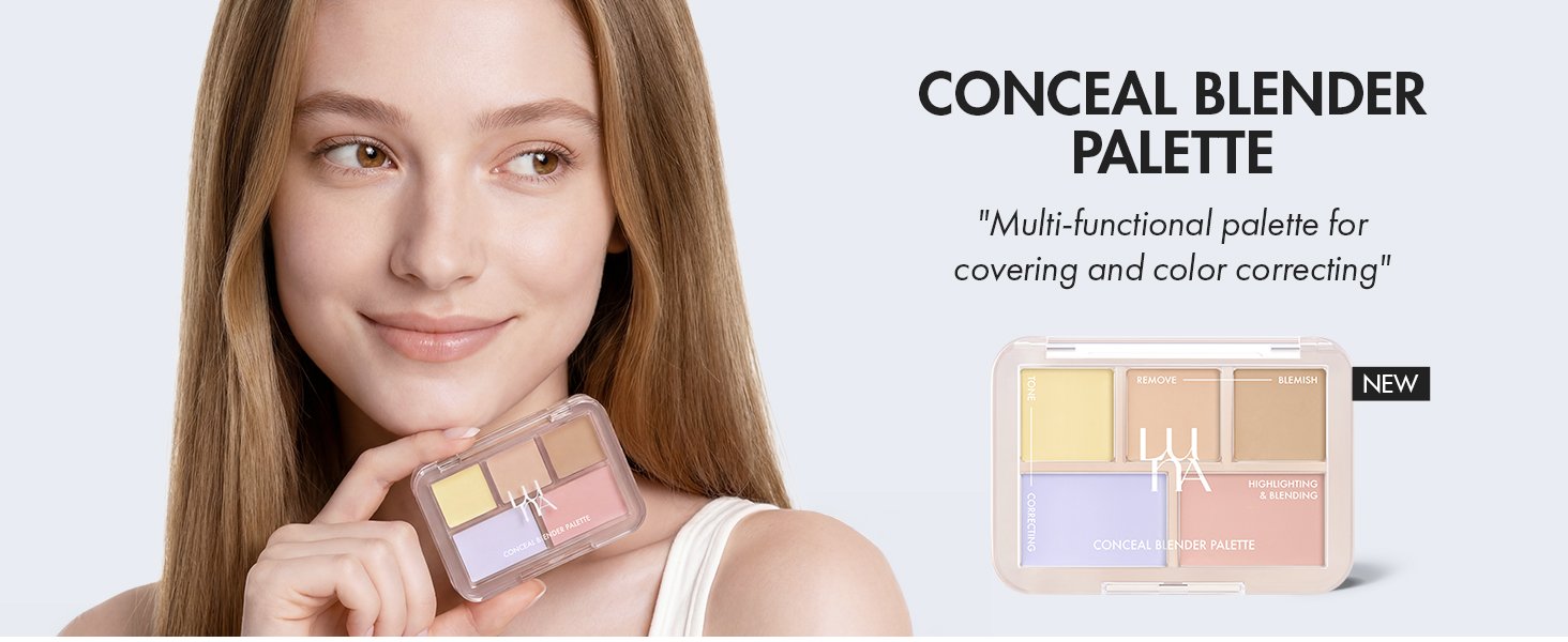 [2colors] LUNA Conceal Blender Palette 0.21 oz.(6g) detail 13