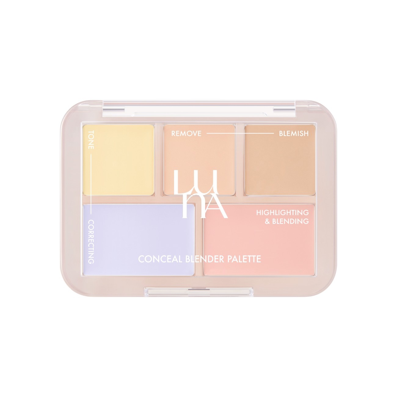 [2colors] LUNA Conceal Blender Palette 0.21 oz.(6g) - Image 2 of 2