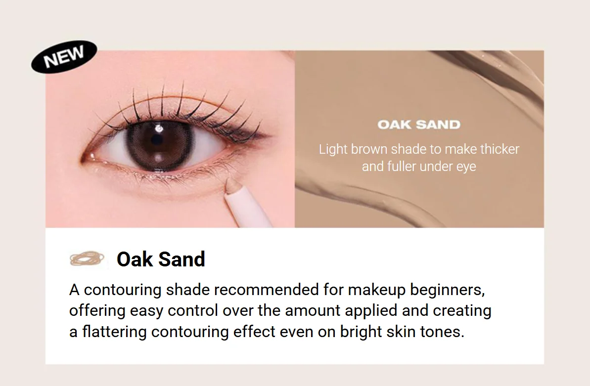 [4colors] tooq Waterproof Slim Eyeliner 0.004 oz.(0.12g) detail 3