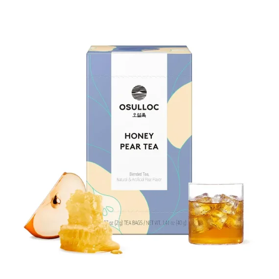 OSULLOC Honey Pear Tea 0.07 oz.(2g) x 20ea detail 2