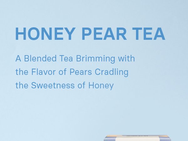 OSULLOC Honey Pear Tea 0.07 oz.(2g) x 20ea detail 1