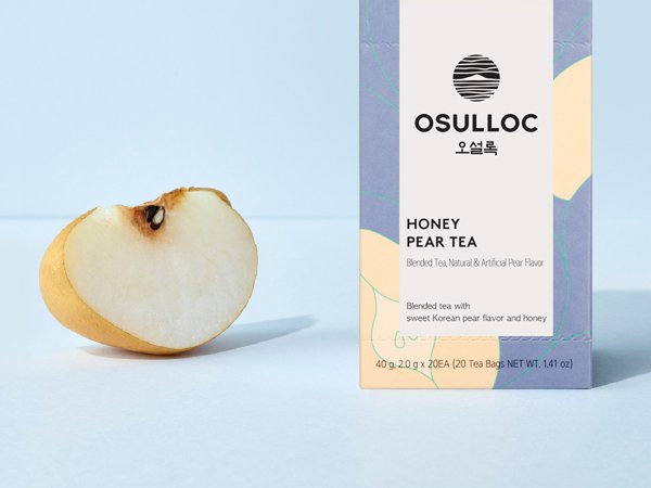 OSULLOC Honey Pear Tea 0.07 oz.(2g) x 20ea detail 2