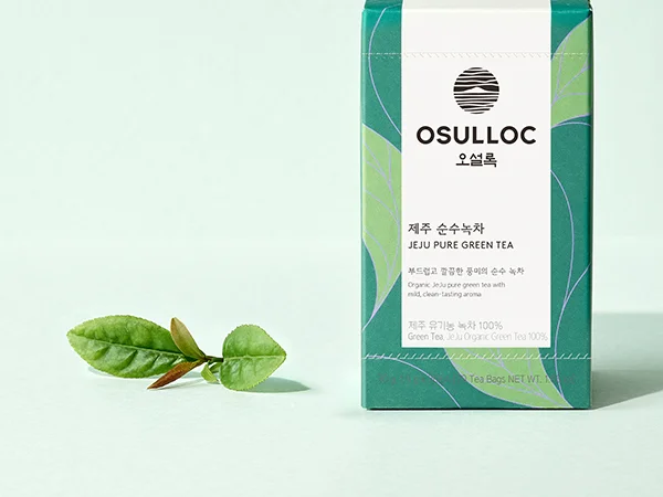 OSULLOC Jeju Pure Green Tea 0.07 oz.(2g) x 20ea detail 2