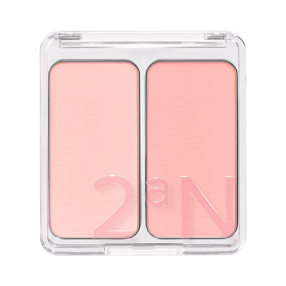 [8colors] 2aN Dual Cheek  0.15 oz.(4.5g) x 2 - Image 2 of 8