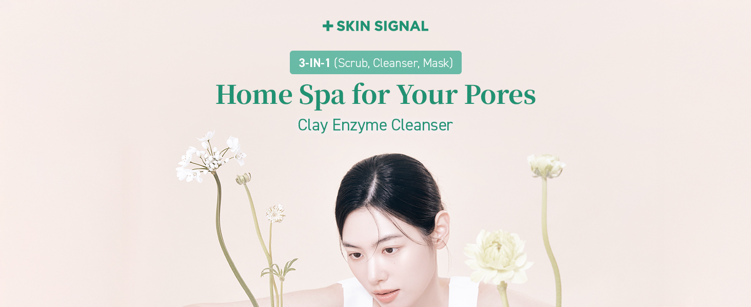 SKIN SIGNAL White Clay Enzyme Cleanser 2.46 oz.(70g) | OLIVE YOUNG US