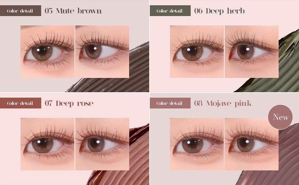 [5colors] Mude Inspire Skinny Curling Mascara 0.101 fl. oz.(3ml) detail 5