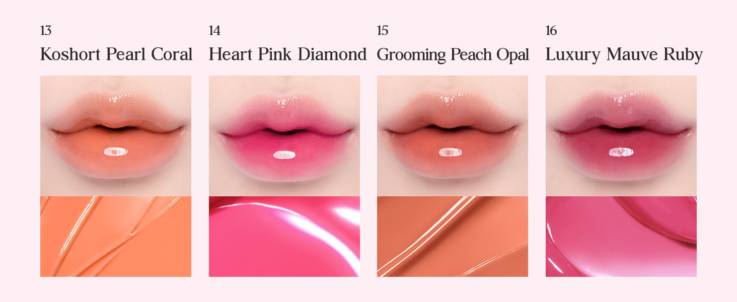 [20colors] CLIO Crystal Glam Tint 0.11 oz.(3.4g) detail 11