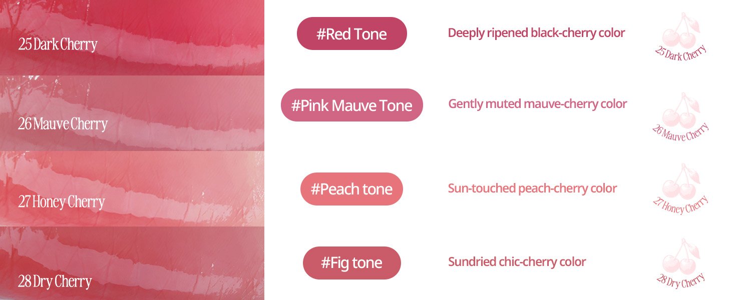 [20colors] CLIO Crystal Glam Tint 0.11 oz.(3.4g) detail 7
