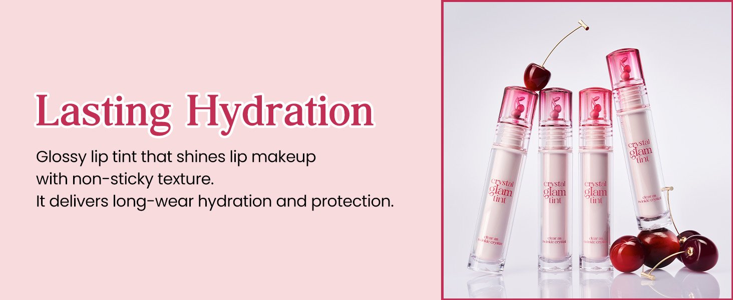 [20colors] CLIO Crystal Glam Tint 0.11 oz.(3.4g) detail 3