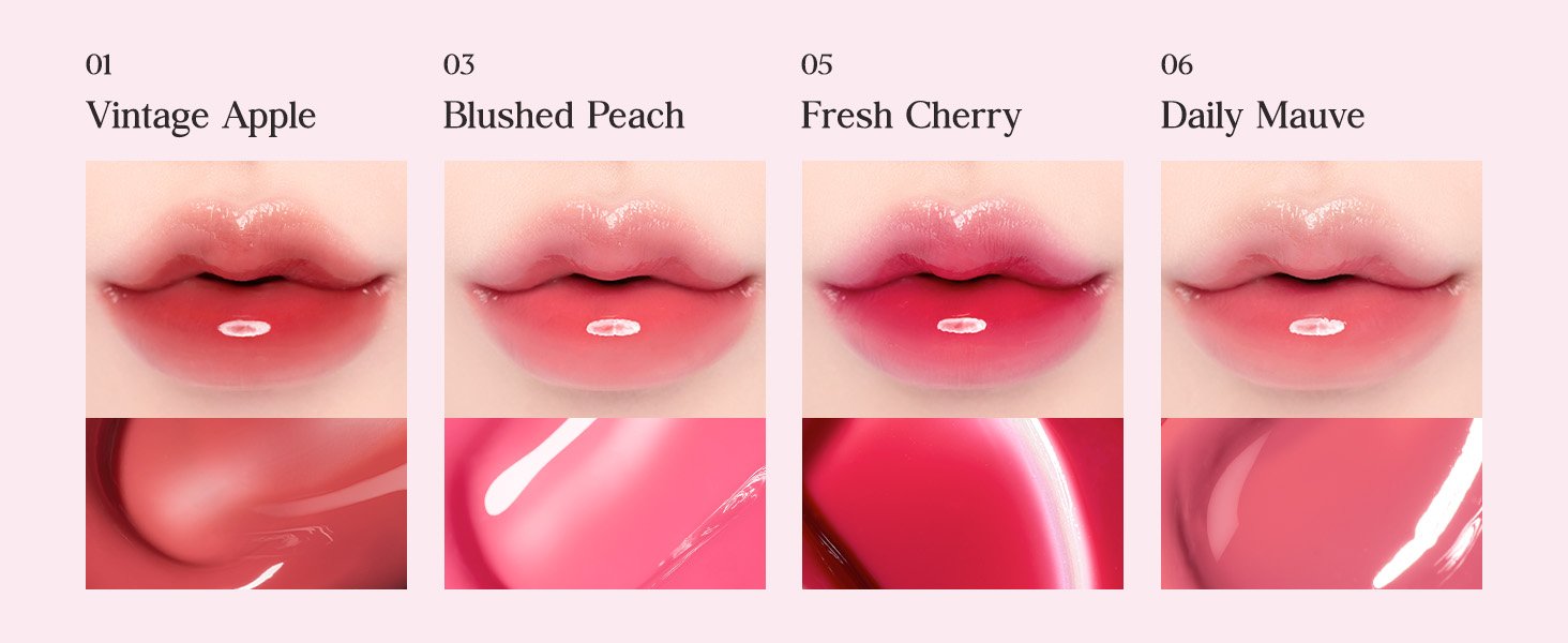 [20colors] CLIO Crystal Glam Tint 0.11 oz.(3.4g) detail 9