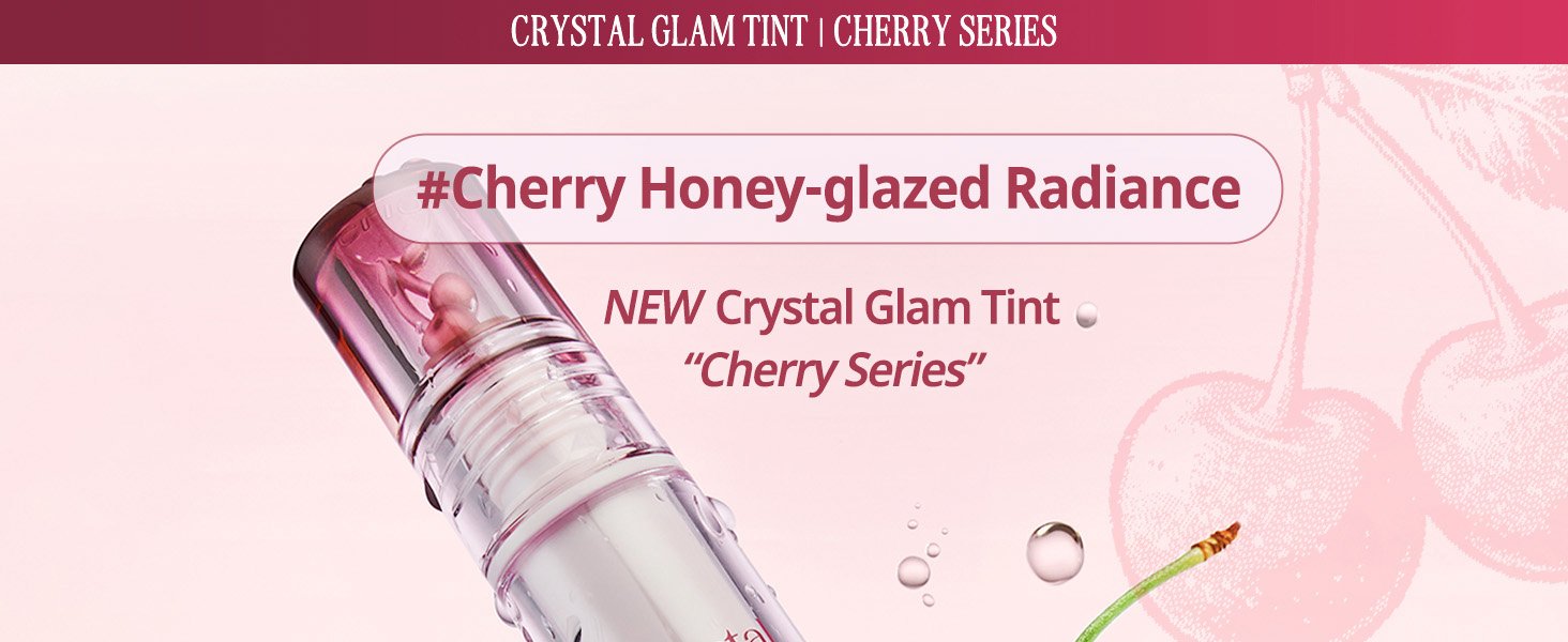 [20colors] CLIO Crystal Glam Tint 0.11 oz.(3.4g) detail 1