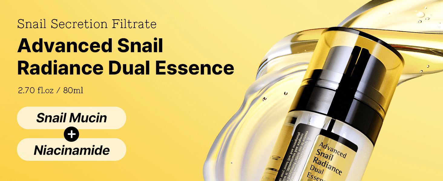 COSRX Advanced Snail Radiance Dual Essence 2.70 fl. oz.(80ml) detail 1