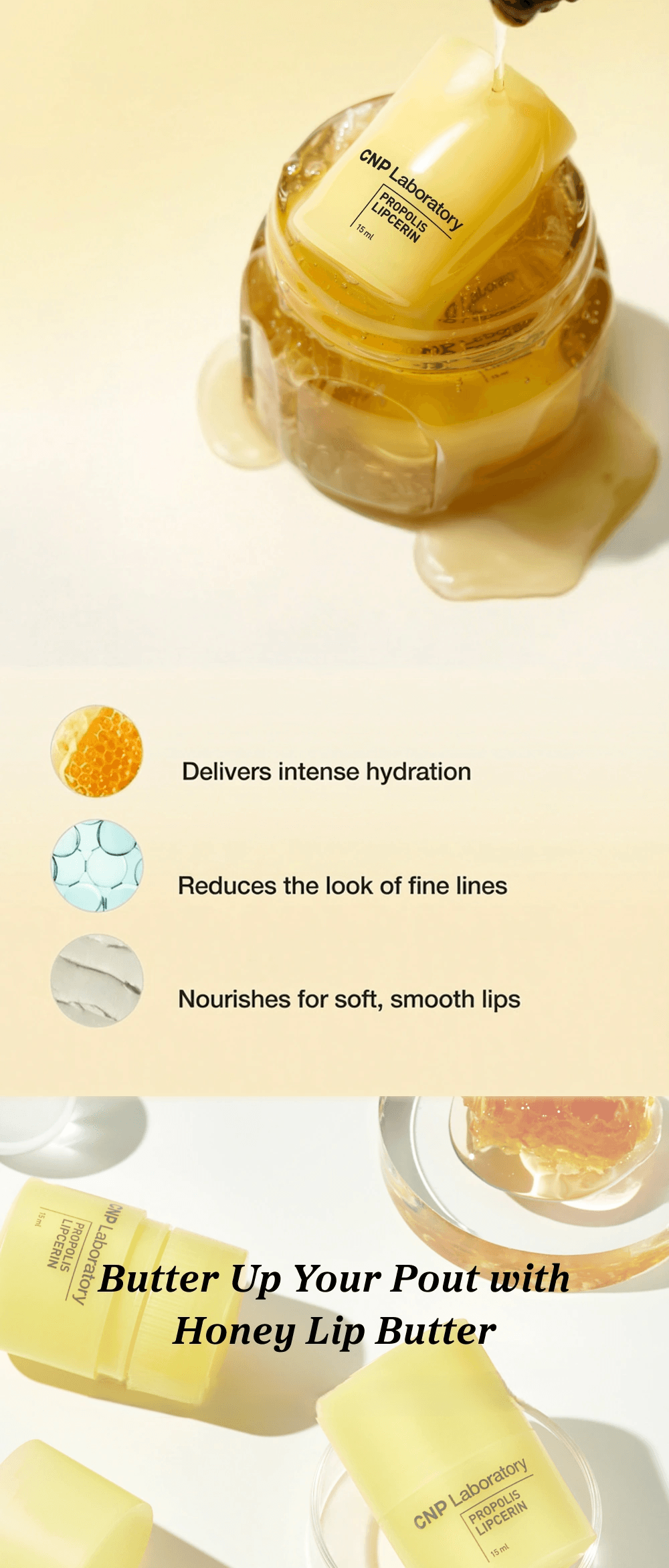 CNP Propolis Lipcerin 0.5 fl. oz.(15ml) detail 1