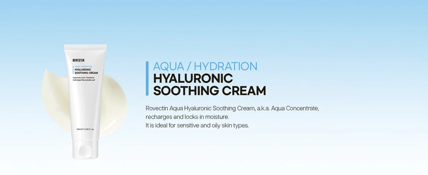 ROVECTIN Aqua Hyaluronic Cream 2.03 fl. oz.(60ml) detail 1