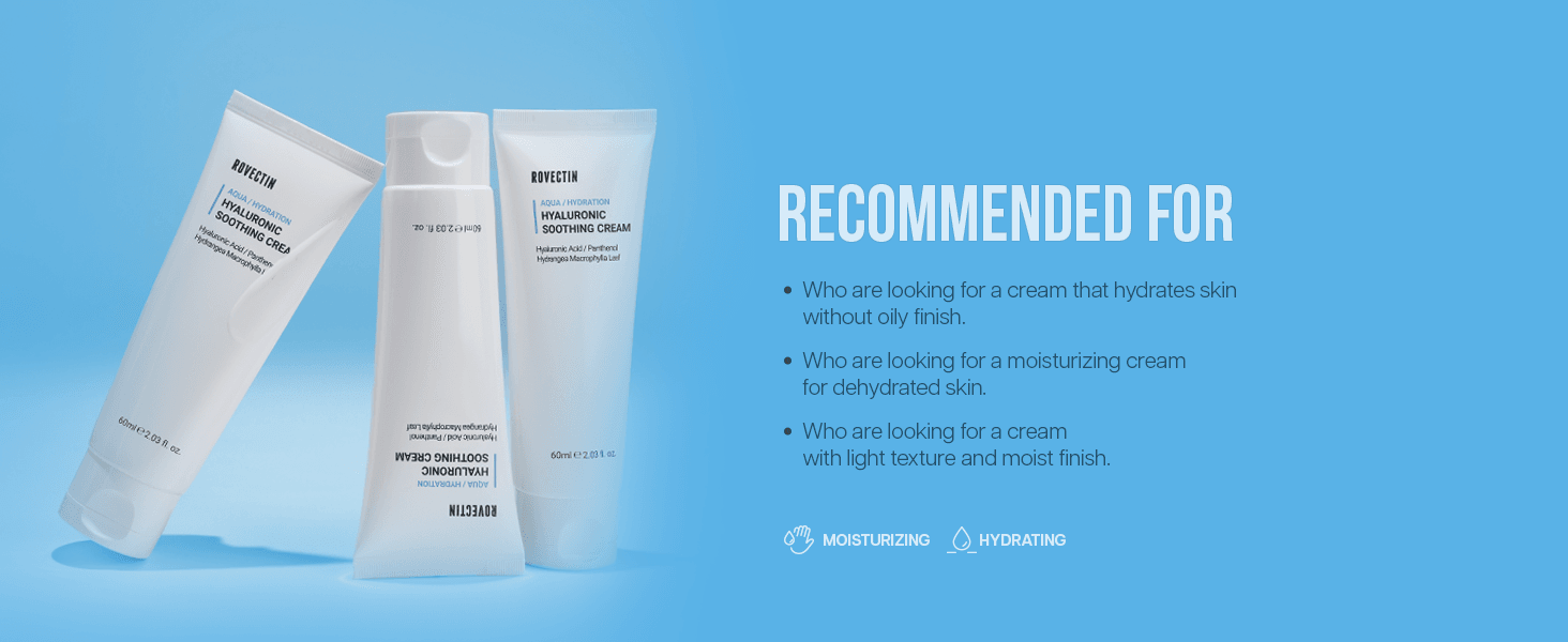 ROVECTIN Aqua Hyaluronic Cream 2.03 fl. oz.(60ml) detail 2