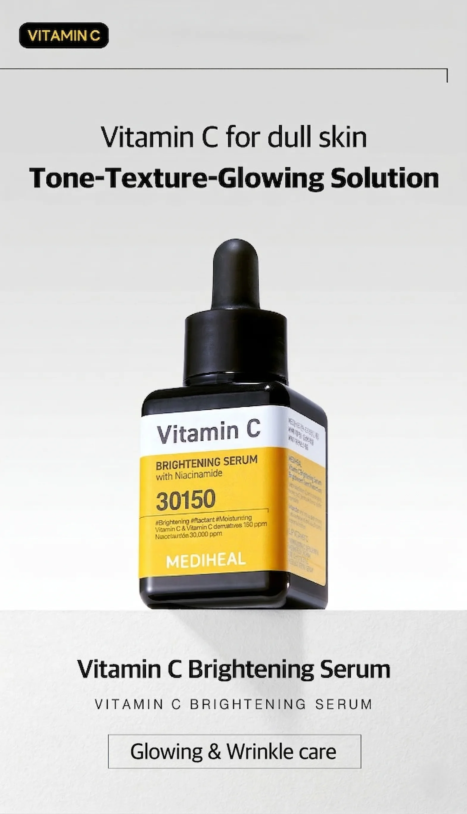 MEDIHEAL Vitamin C Brightening Serum 1.35 fl. oz.(40ml) detail 2