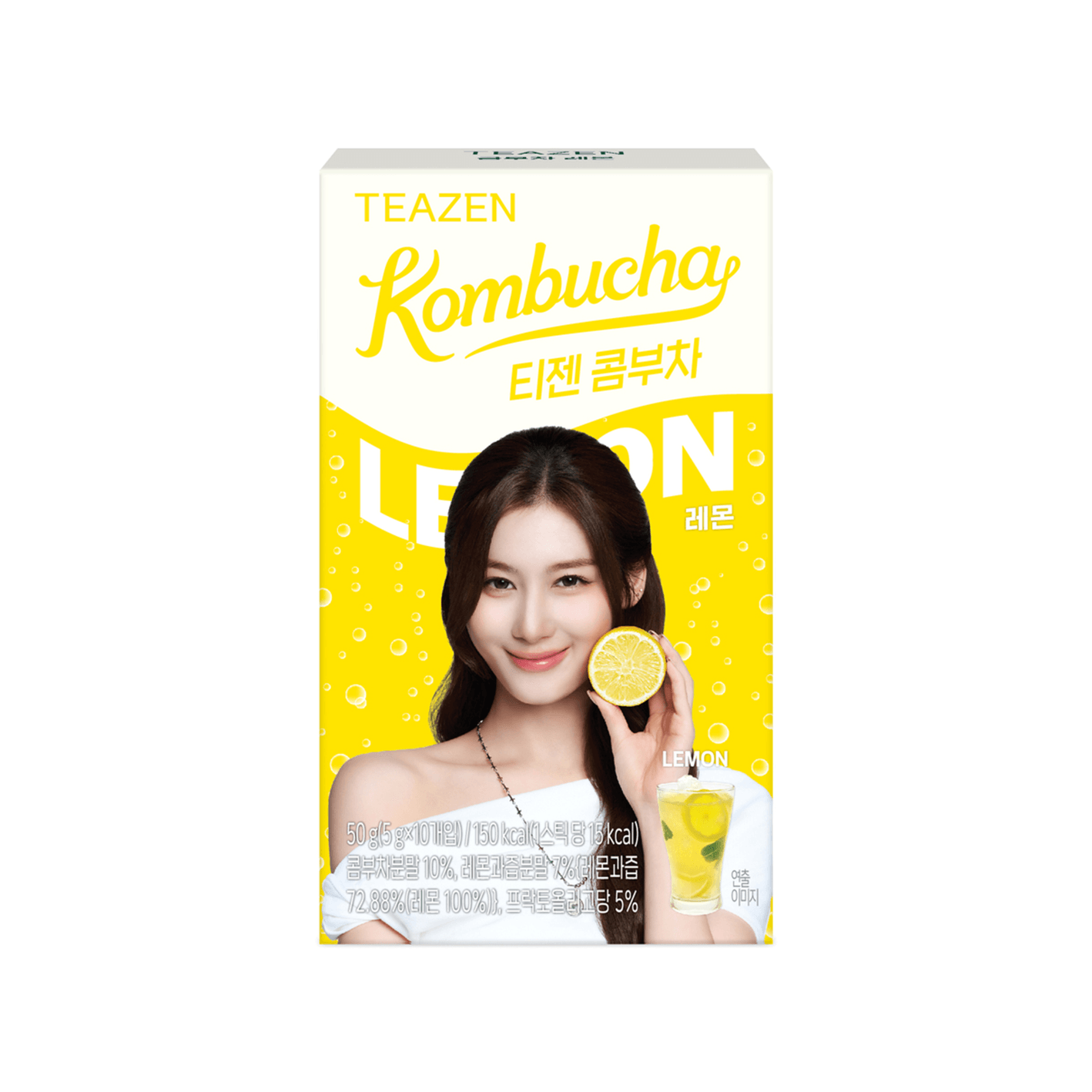 Teazen Kombucha Lemon 0.18 oz.(5g) x 10ea detail 1