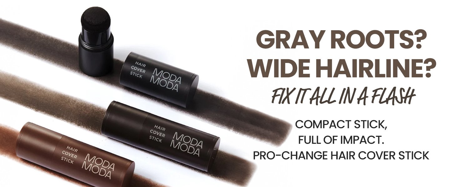 [3colors] MODAMODA Pro-change Hair Cover Stick 0.12 oz.(3.5g) detail 1