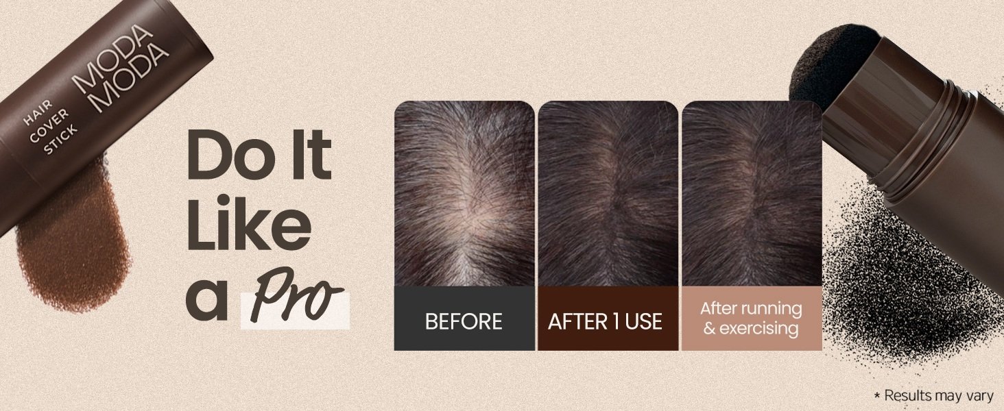[3colors] MODAMODA Pro-change Hair Cover Stick 0.12 oz.(3.5g) detail 2