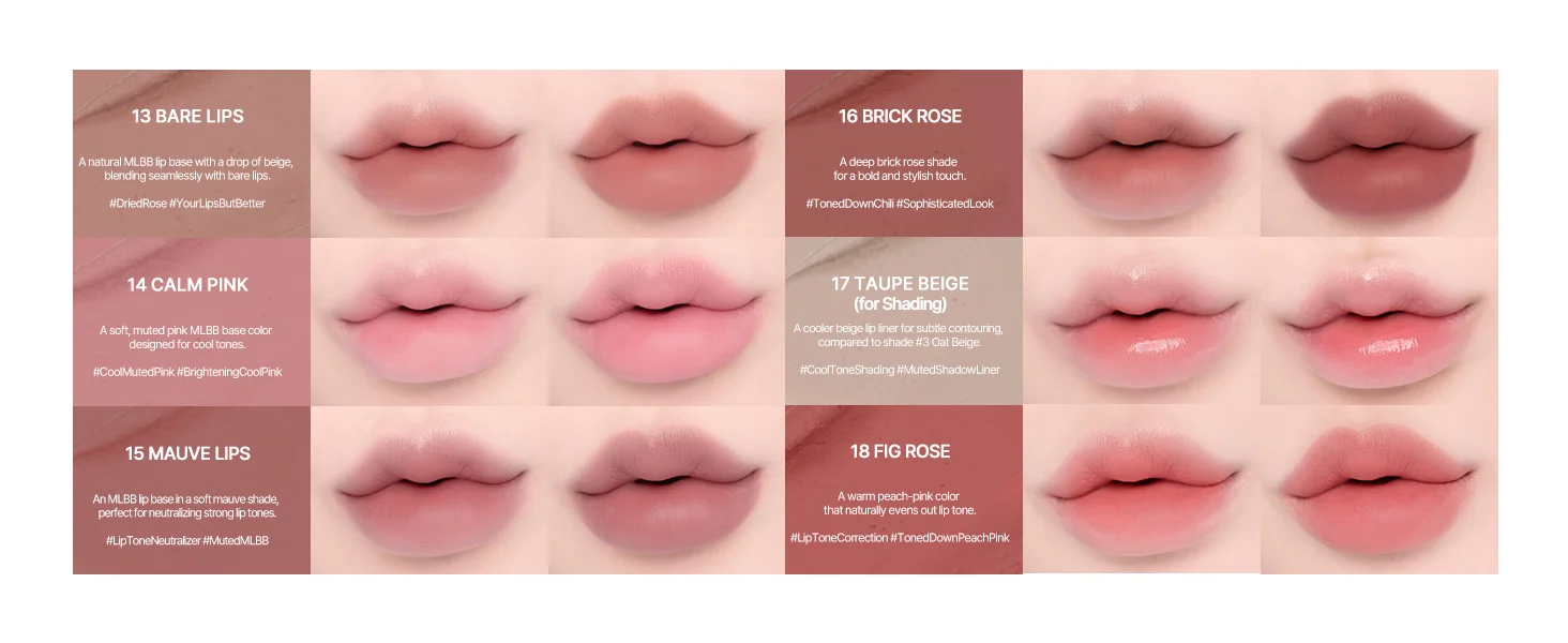 [10colors] Heart Percent Dote On Mood Lip Pencil 0.028 oz.(0.8g) detail 7
