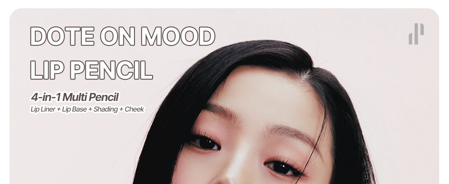 [10colors] Heart Percent Dote On Mood Lip Pencil 0.028 oz.(0.8g) detail 1